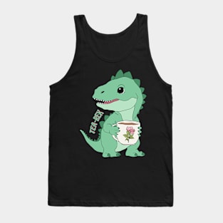 Tea Rex, T-Rex, Dinosaur Tank Top